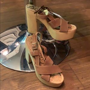 Sam Edelman platform heels.